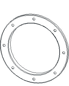 Kruhová příruba lisovaná